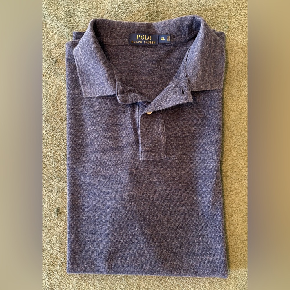 Polo by Ralph Lauren Men's Blue/Blueish Grayish Shirt, Size: XL (5223)